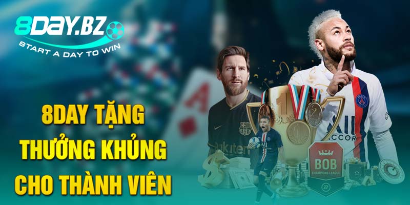 8DAY tặng thưởng khủng cho thành viên 8DAY tặng thưởng khủng cho thành viên