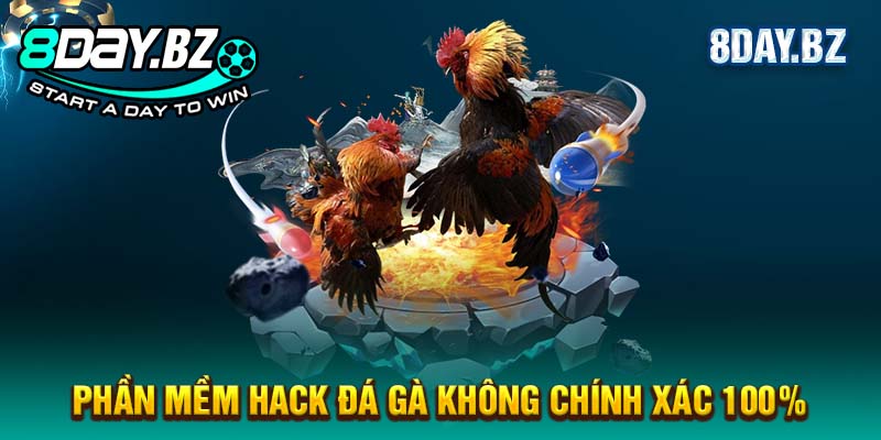 Phần mềm hack đá gà không chính xác 100%